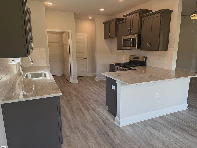 Furnished interior view inside a new home in Bracken Woods, Piedmont (Image 7). Furnished interior view inside a new home in Bracken Woods, Piedmont (Image 7).