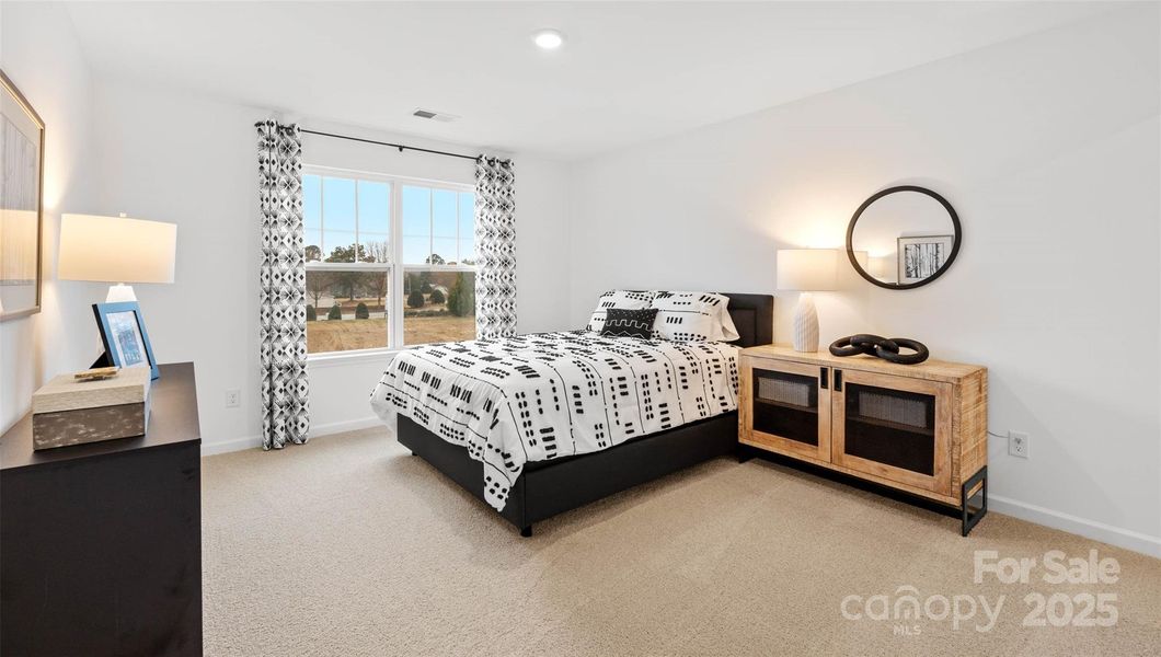 Furnished interior view inside a new home in Secrest Commons, Monroe (Image 10).