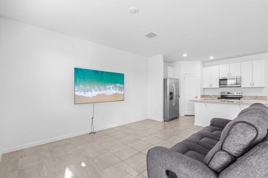 Furnished interior view inside a new home in , Fort Pierce (Image 9).