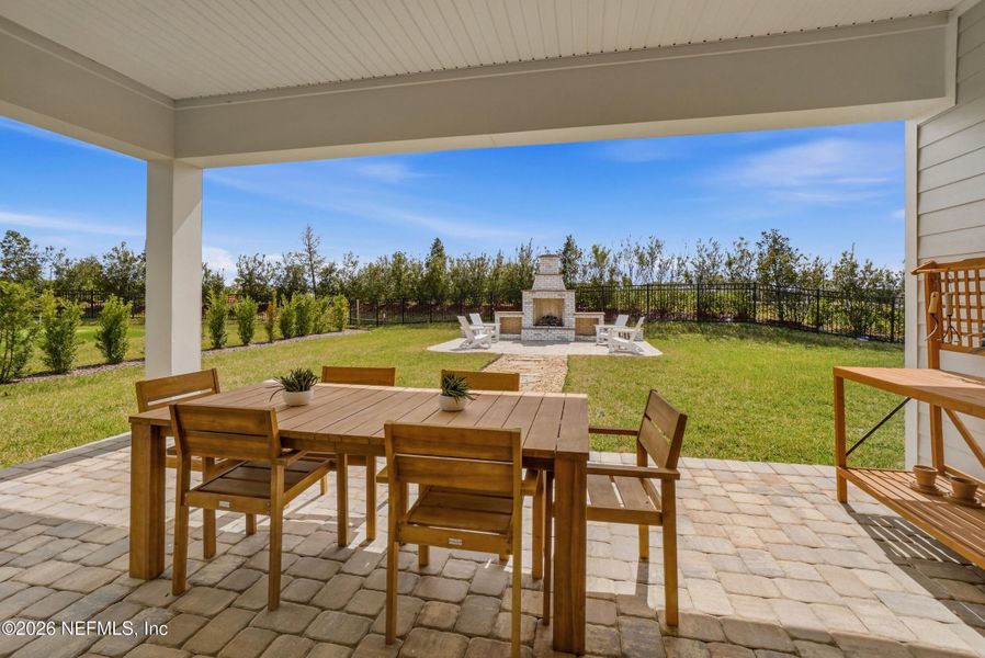 Exterior details and patio area of a home in , St. Augustine (Image 30).