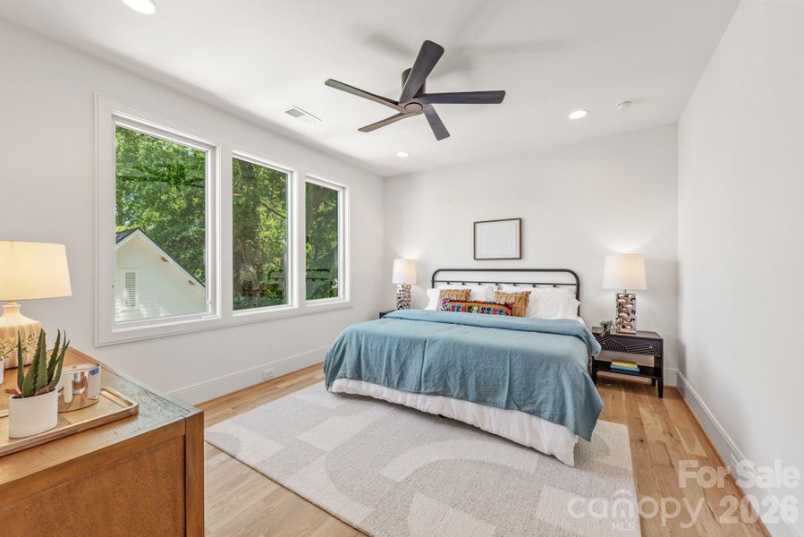 Furnished interior view inside a new home in , Charlotte (Image 18).