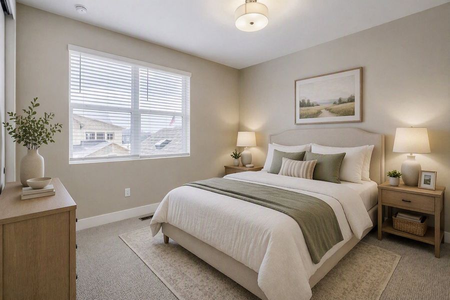 Furnished interior view inside a new home in Barefoot, Firestone (Image 7).
