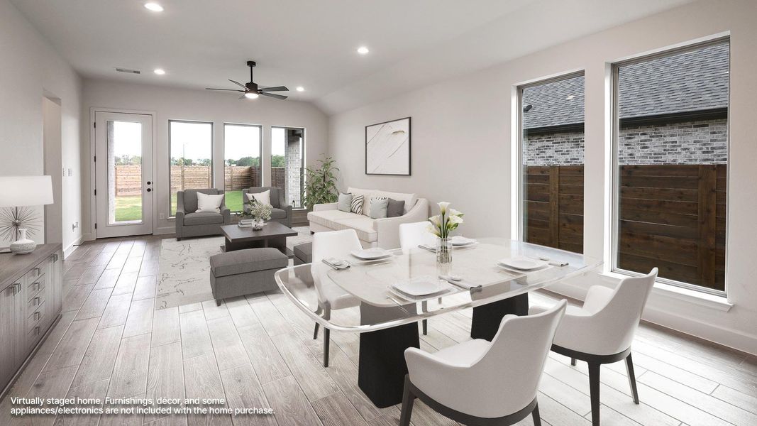 Furnished interior view inside a new home in Juniper Springs, Lockhart (Image 10).