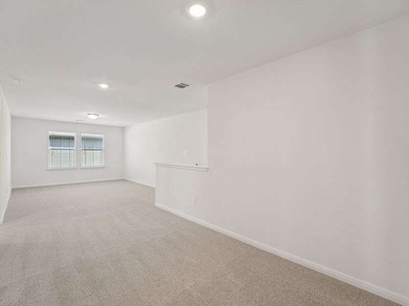 Spacious, unfurnished interior of a new home in Prairie Winds - Executive Collection, Hutto (Image 17).