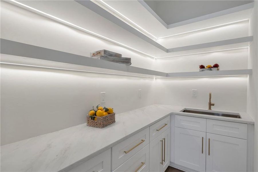 Furnished interior view inside a new home in , Cumming (Image 10).