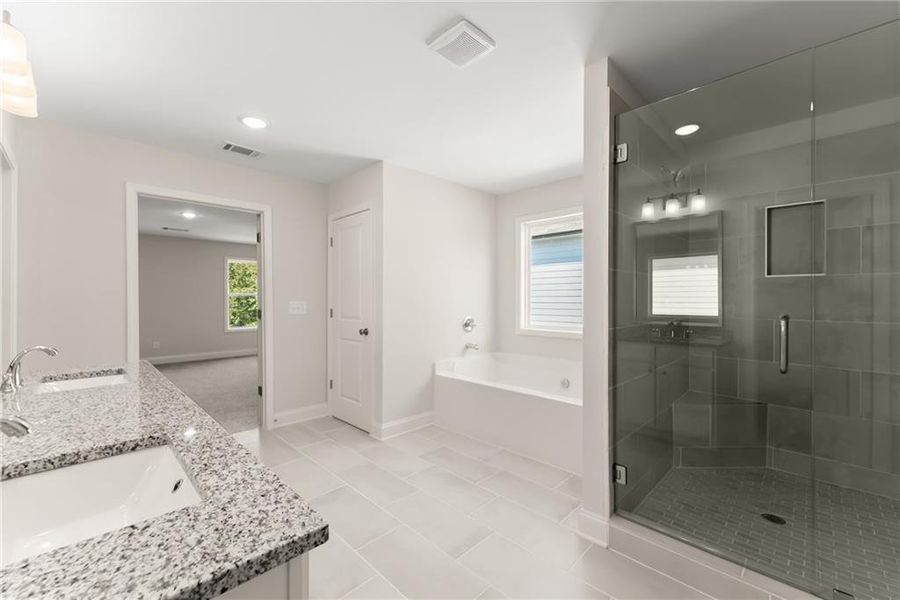 Furnished interior view inside a new home in , Dawsonville (Image 8). Furnished interior view inside a new home in , Dawsonville (Image 8).