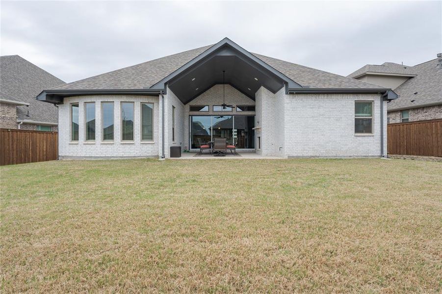 Exterior details and patio area of a home in , McKinney (Image 3).