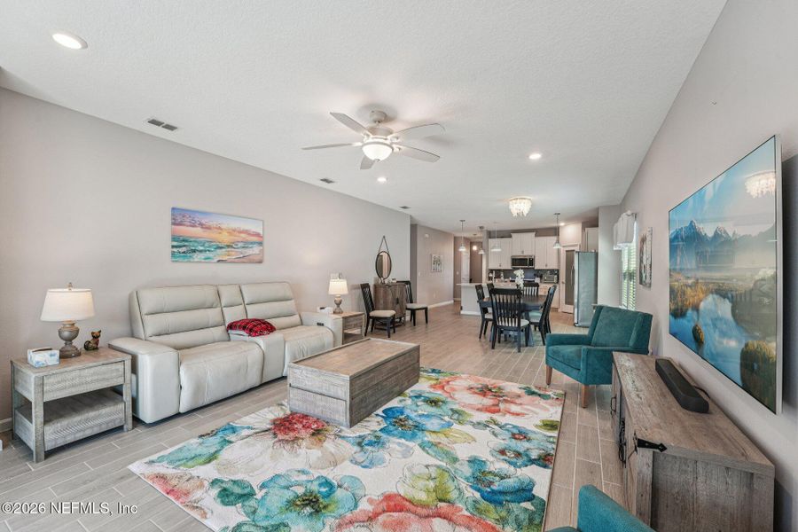 Furnished interior view inside a new home in , Yulee (Image 8).