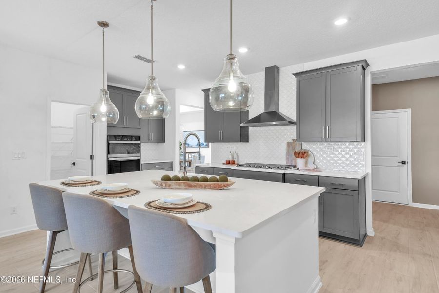 Furnished interior view inside a new home in , Middleburg (Image 10).
