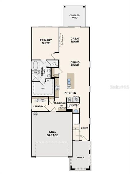 Photos are of a model home; any dimensions listed are approximate and may change. Home aspects and included items may vary and are not intended to form part of any contract or warranty.