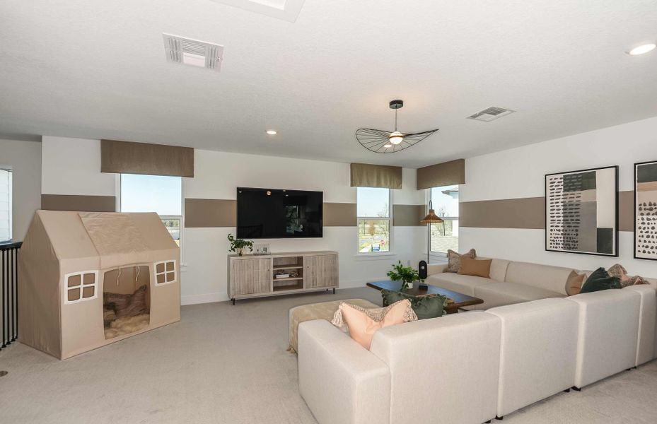 Furnished interior view inside a new home in Spencer Glen, Riverview (Image 10).