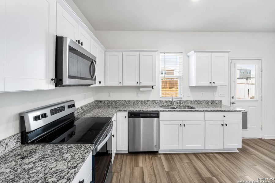 Furnished interior view inside a new home in Liberte, Converse (Image 5). Furnished interior view inside a new home in Liberte, Converse (Image 5).