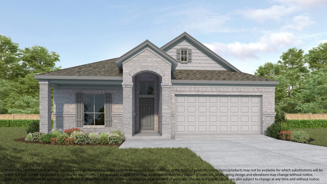 Representative exterior photo of a completed home built from the 546 by Long Lake Ltd. in Telge Ranch, Cypress, TX (Image 1). Representative exterior photo of a completed home built from the 546 by Long Lake Ltd. in Telge Ranch, Cypress, TX (Image 1).