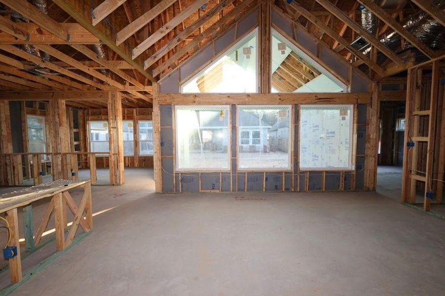 In-progress construction of a new home in ARTAVIA 65' Homesites, Conroe, TX (Image 16).