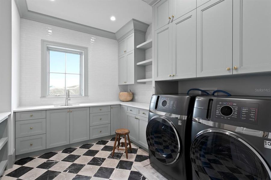 Furnished interior view inside a new home in , Tampa (Image 14).