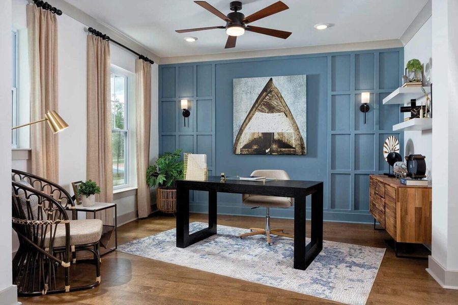 Furnished interior view inside a new home in Nexton - Midtown - The Village Collection, Summerville (Image 6).