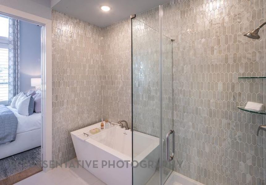 Furnished interior view inside a new home in Bridgeland Central: The Villas, Cypress (Image 31). Furnished interior view inside a new home in Bridgeland Central: The Villas, Cypress (Image 31).