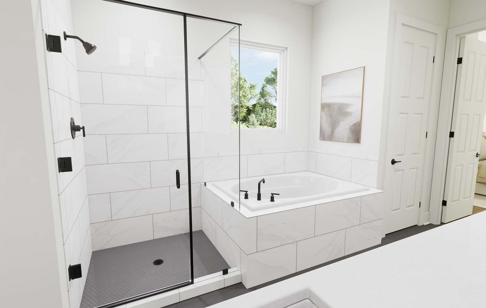 The Magnolia - Owner's Bath