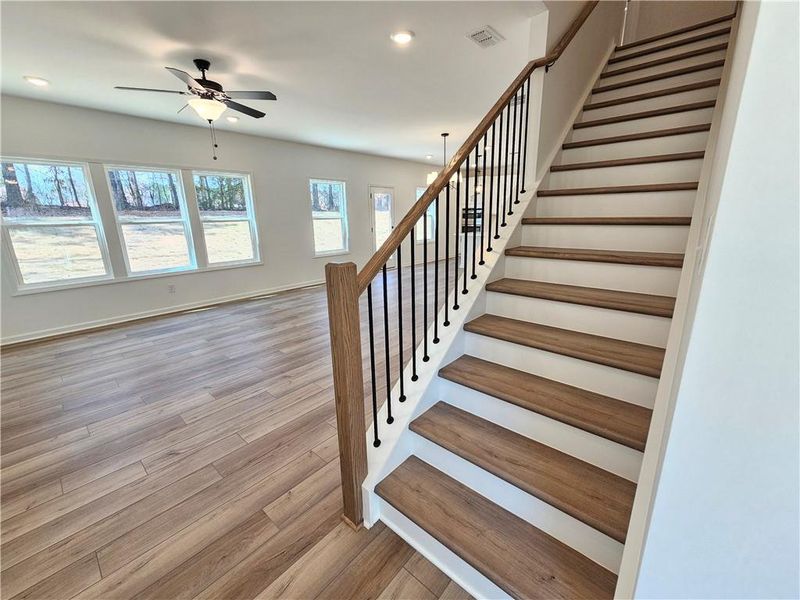 Spacious, unfurnished interior of a new home in The Estates at Casteel, Bethlehem (Image 27).