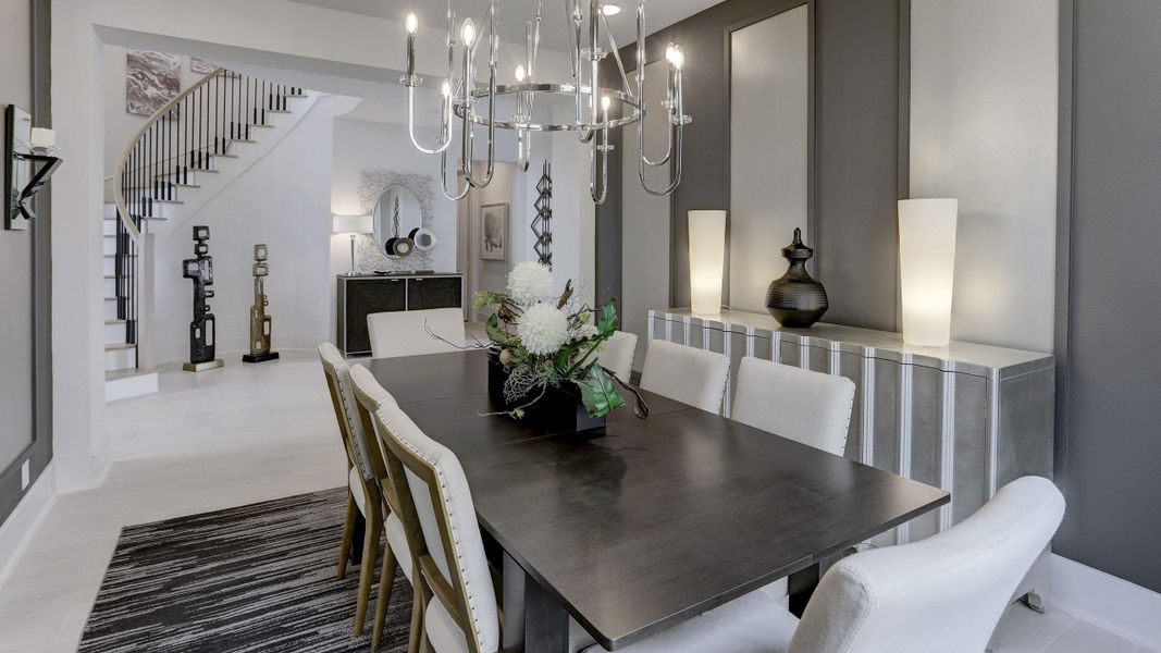 Furnished interior view inside a new home in Candela, Richmond (Image 5).