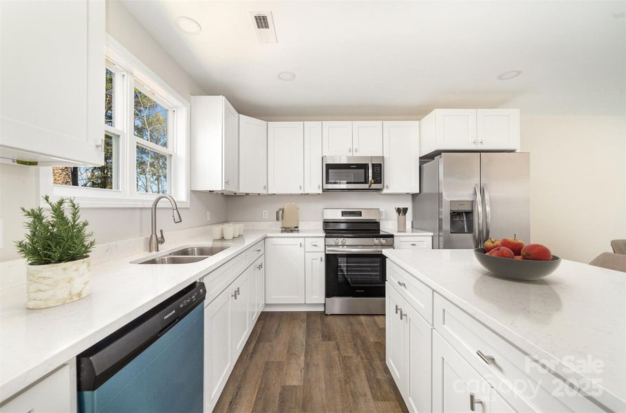 Furnished interior view inside a new home in , Albemarle (Image 8).