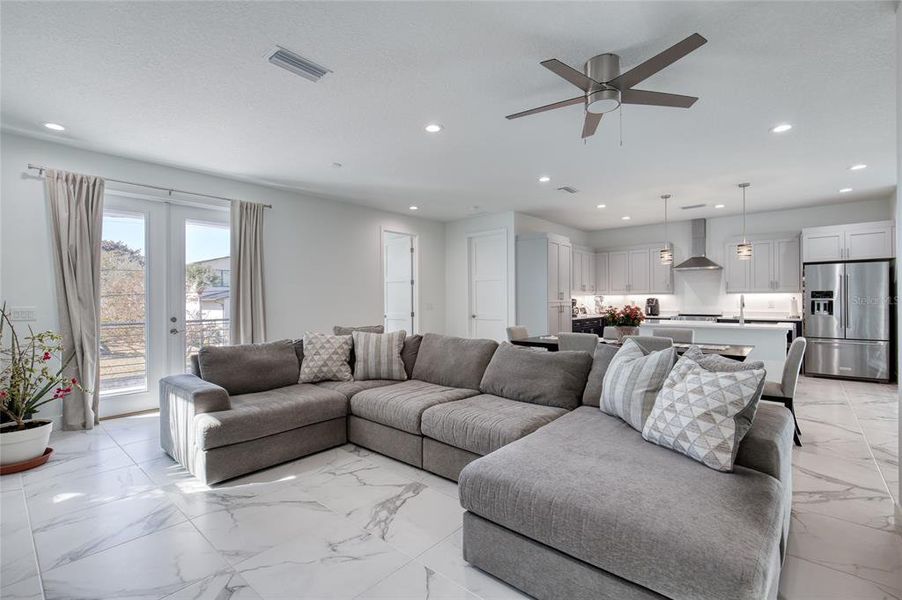 Furnished interior view inside a new home in , Daytona Beach (Image 12).