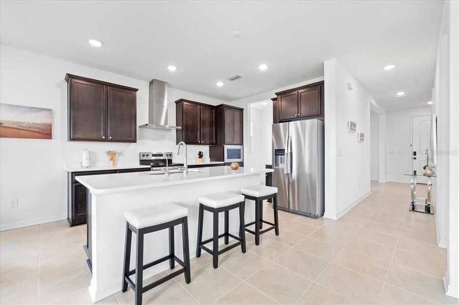 Furnished interior view inside a new home in Hilltop Point, Dade City (Image 18).