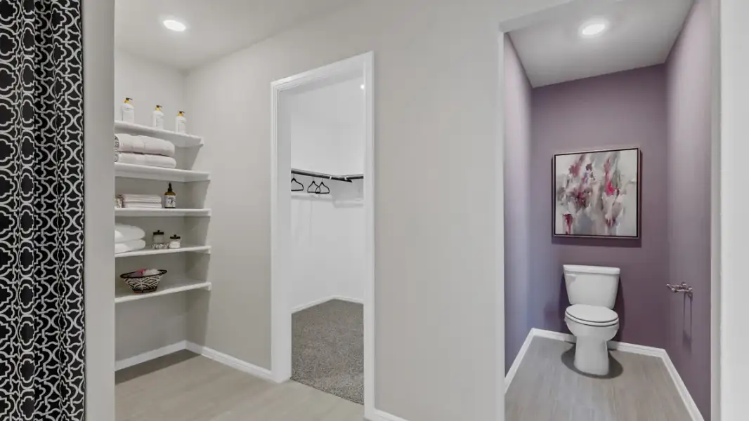 Furnished interior view inside a new home in Hadley Farms, Godley (Image 28).