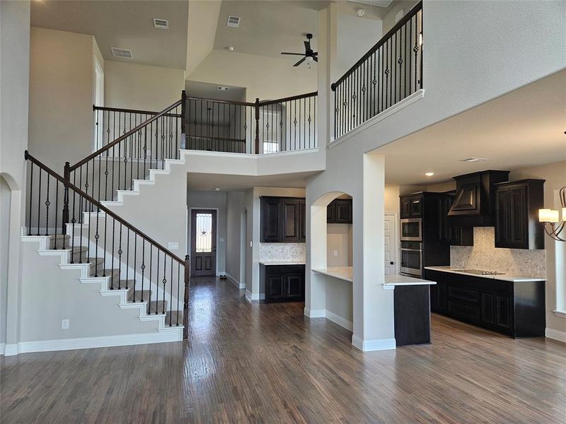 Furnished interior view inside a new home in Pecan Grove, Whitesboro (Image 6).