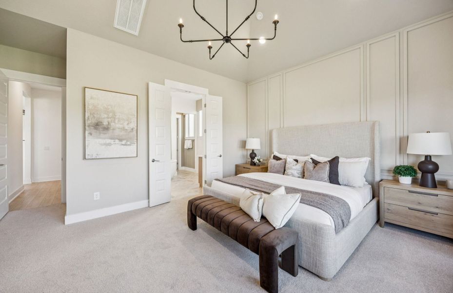 Representative furnished interior of a home built from the Gillett by Pulte Homes in Ryehill, Rosenberg (Image 7).