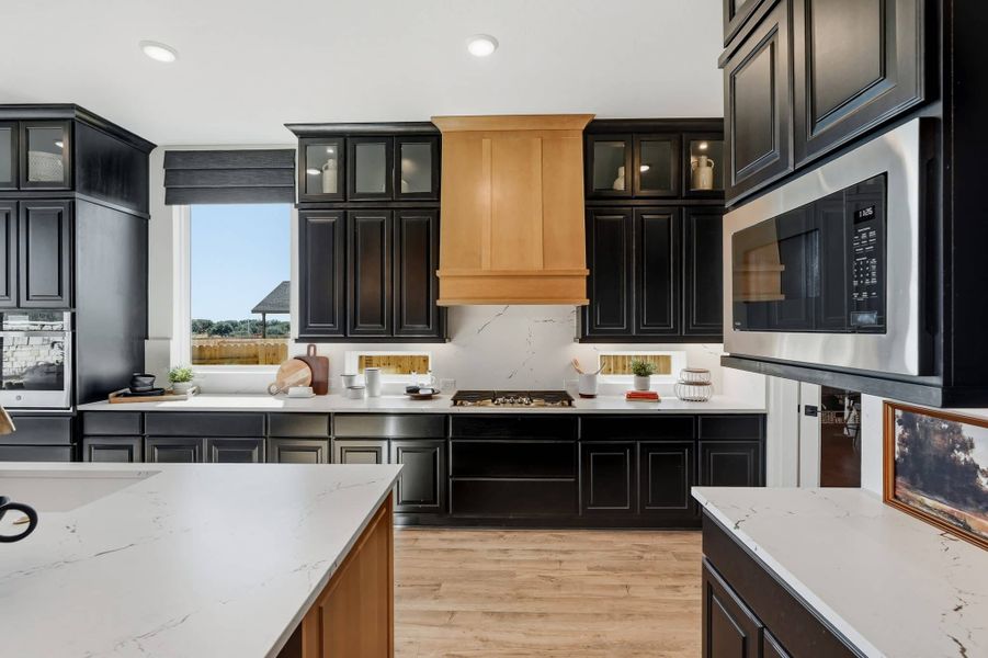 Furnished interior view inside a new home in Prominence, San Antonio (Image 41).