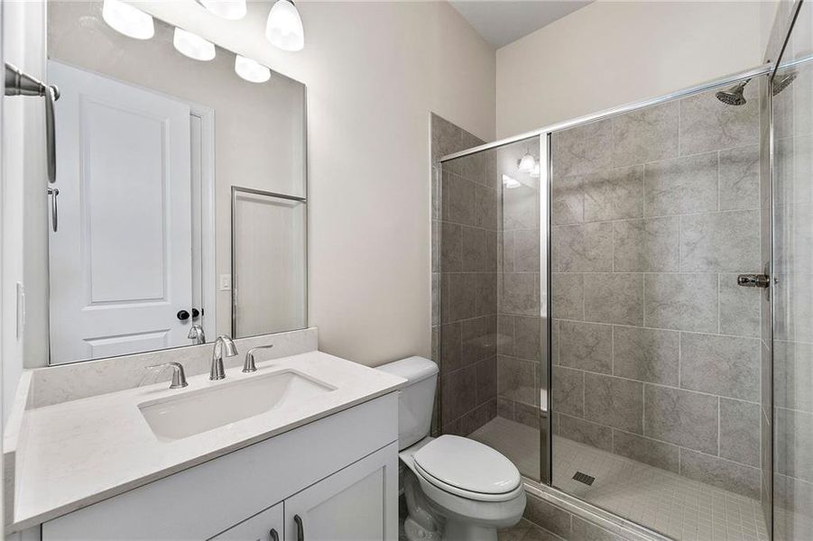 Furnished interior view inside a new home in , Duluth (Image 7).