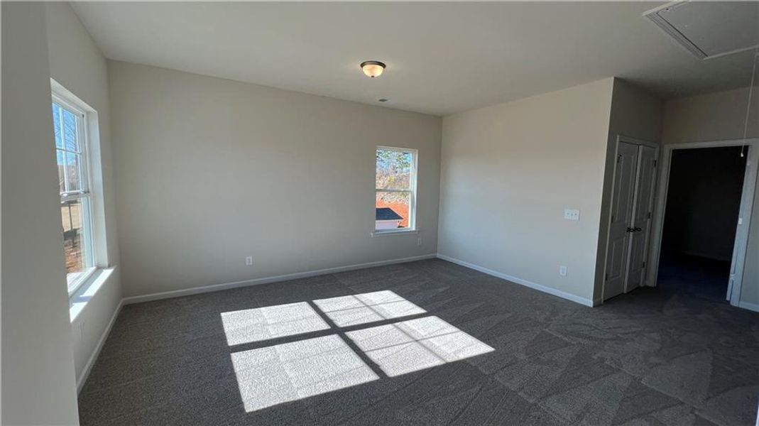 Spacious, unfurnished interior of a new home in Overlook at Hamilton Mill, Auburn (Image 11). Spacious, unfurnished interior of a new home in Overlook at Hamilton Mill, Auburn (Image 11).