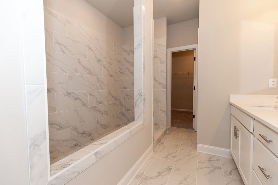 Representative furnished interior of a home built from the The Charleston by The Providence Group in Aberdeen, Hoschton (Image 15).