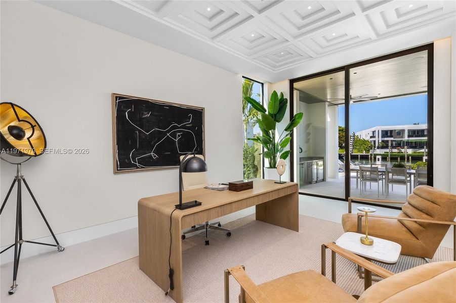 Furnished interior view inside a new home in , Fort Lauderdale (Image 17).