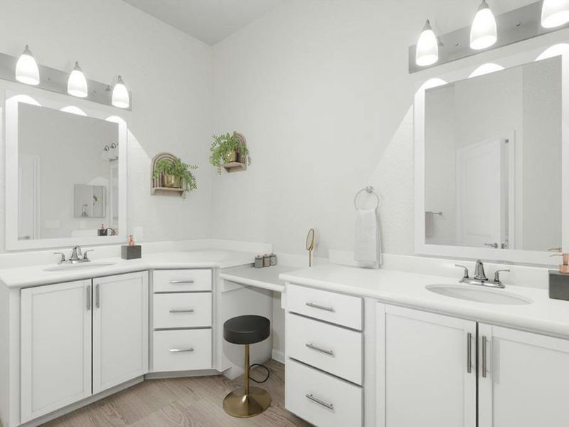 Your suite is complete with a luxurious en-suite bath.