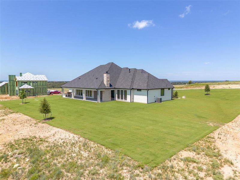 Exterior details and patio area of a home in , Weatherford (Image 4). Exterior details and patio area of a home in , Weatherford (Image 4).