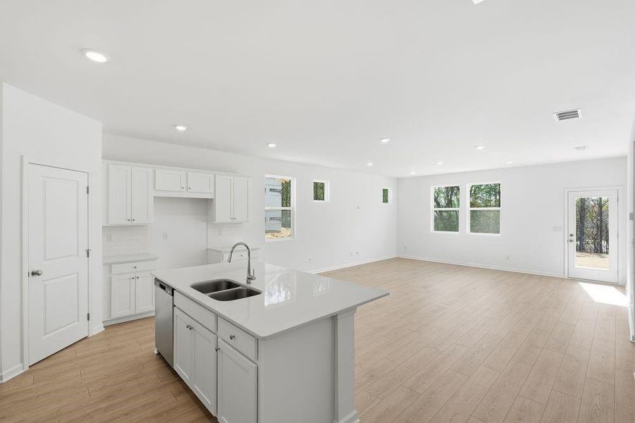 Furnished interior view inside a new home in Heritage River, Euharlee (Image 9).