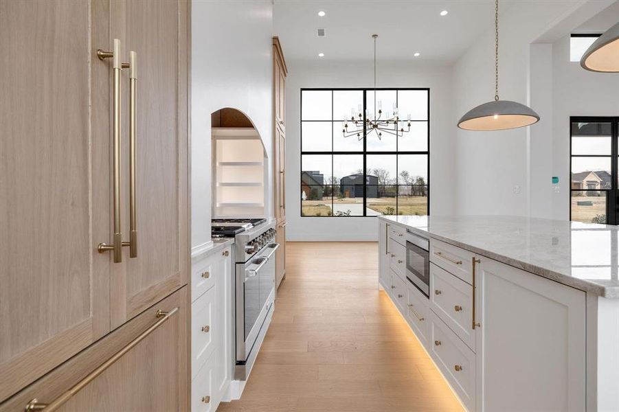Furnished interior view inside a new home in , Gunter (Image 9).