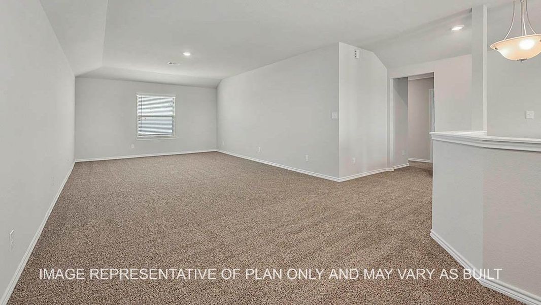 Spacious, unfurnished interior of a new home in Southern Pointe, College Station (Image 18).