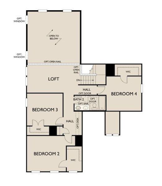 2D floor plan layout of this home in , Summerville, SC (Image 3).