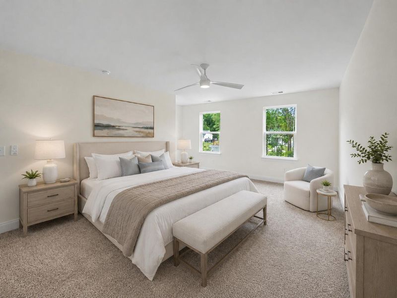 Furnished interior view inside a new home in , Holly Hill (Image 5). Furnished interior view inside a new home in , Holly Hill (Image 5).