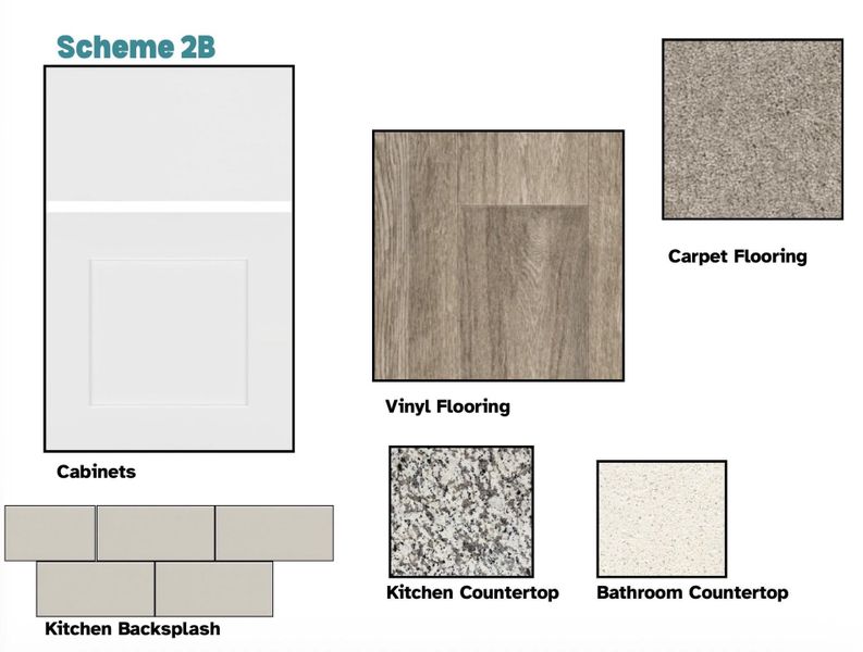 Sample of building materials used in homes in Sorella, Tomball (Image 5).