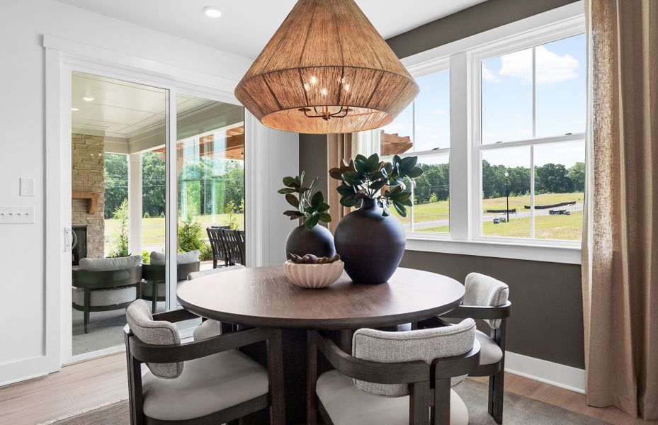 Representative furnished interior of a home built from the Newlyn by Pulte Homes in Amherst, McDonough (Image 6).