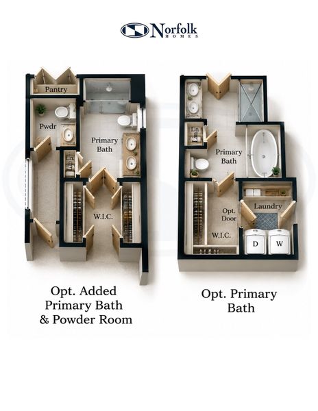 2D floor plan layout for the The Meadow by Norfolk Homes in The Meadows of Encore at Heritage Woods, Dexter, MI (Image 5). 2D floor plan layout for the The Meadow by Norfolk Homes in The Meadows of Encore at Heritage Woods, Dexter, MI (Image 5).