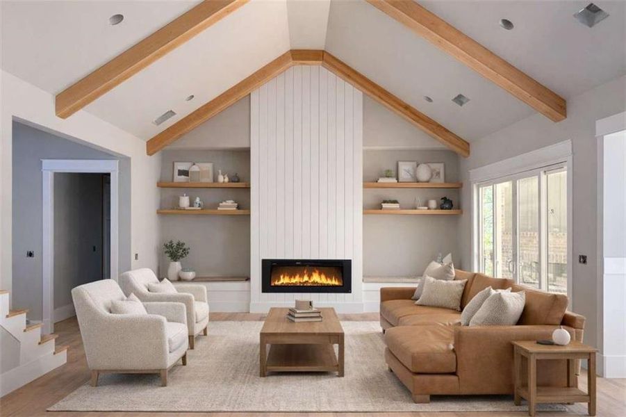 Furnished interior view inside a new home in , Jefferson (Image 6).