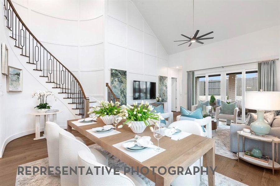 Furnished interior view inside a new home in Meraki, McLendon-Chisholm (Image 27).