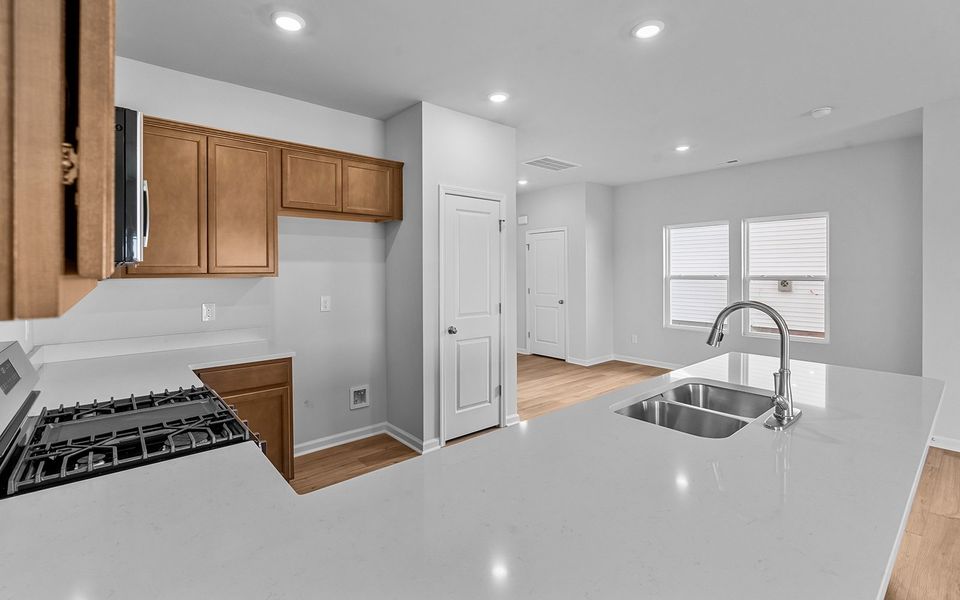 Furnished interior view inside a new home in Hanes Lake, Winston-Salem (Image 8).