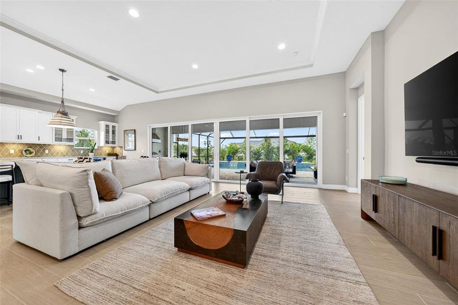 Furnished interior view inside a new home in , Venice (Image 16).