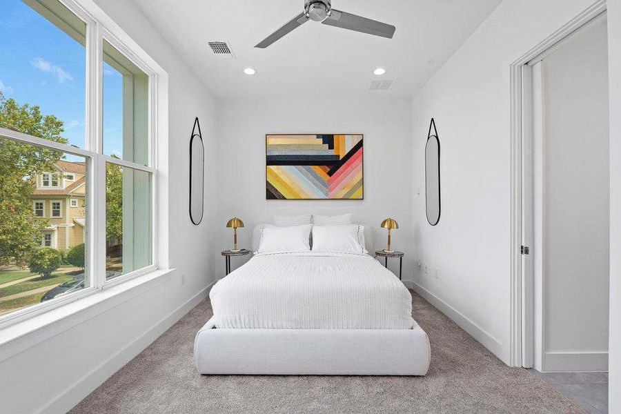 Furnished interior view inside a new home in , Austin (Image 26). Furnished interior view inside a new home in , Austin (Image 26).